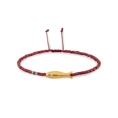 دستبند نقره ماهیگ بزرگ