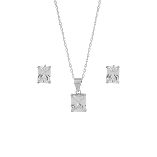 نیم ست نقره باگت