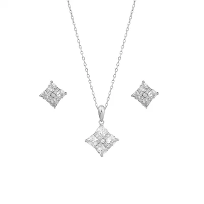 نیم ست نقره هما