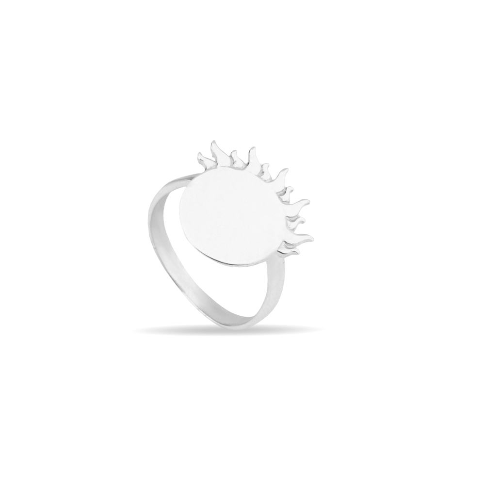 انگشتر نقره خورشید