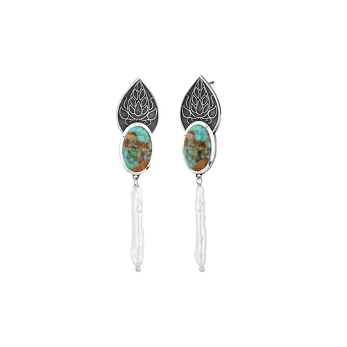 گوشواره نقره کاج