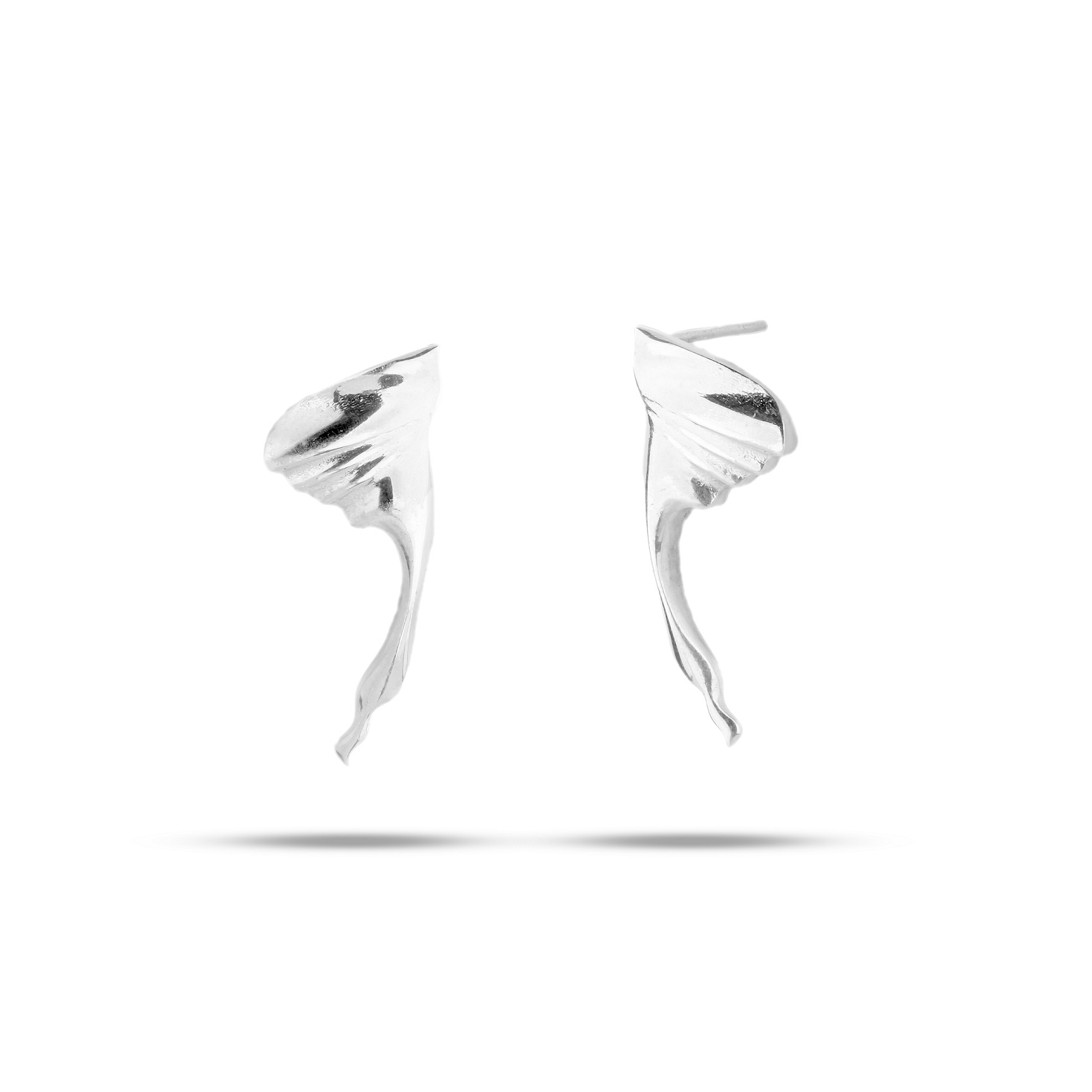 گوشواره نقره پرنا