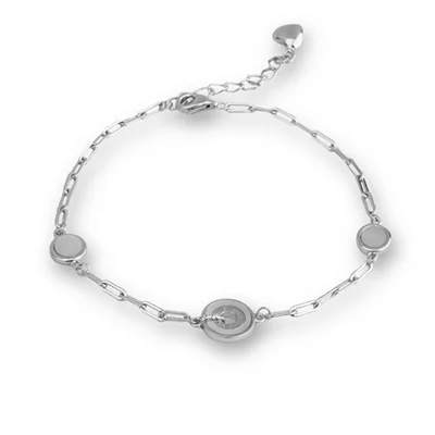 دستبند نقره مهتاب