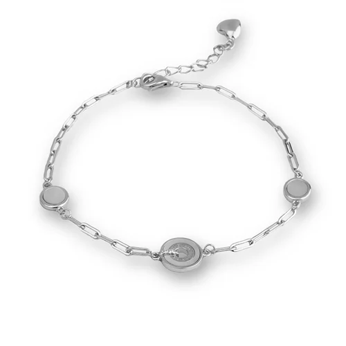 دستبند نقره مهتاب