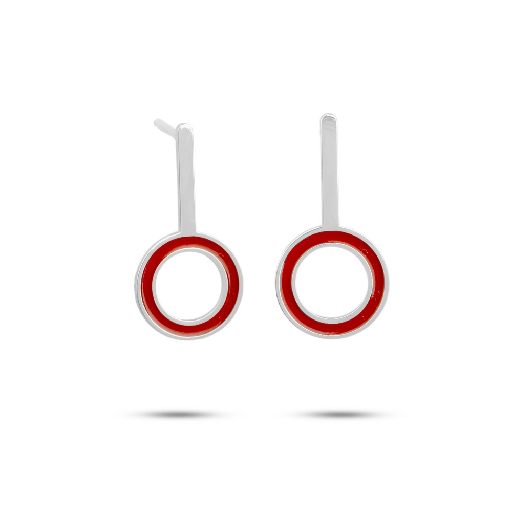 گوشواره نقره لیورا