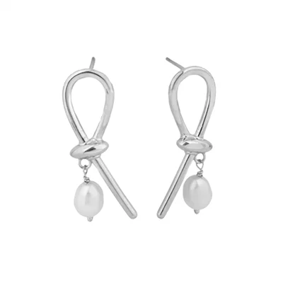 گوشواره نقره پیوند