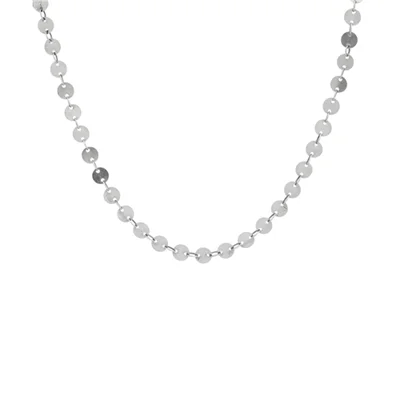 گردنبند نقره پولک