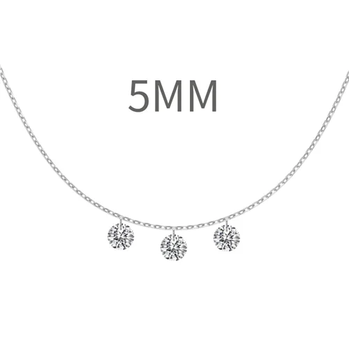 گردنبند نقره آون  5mm